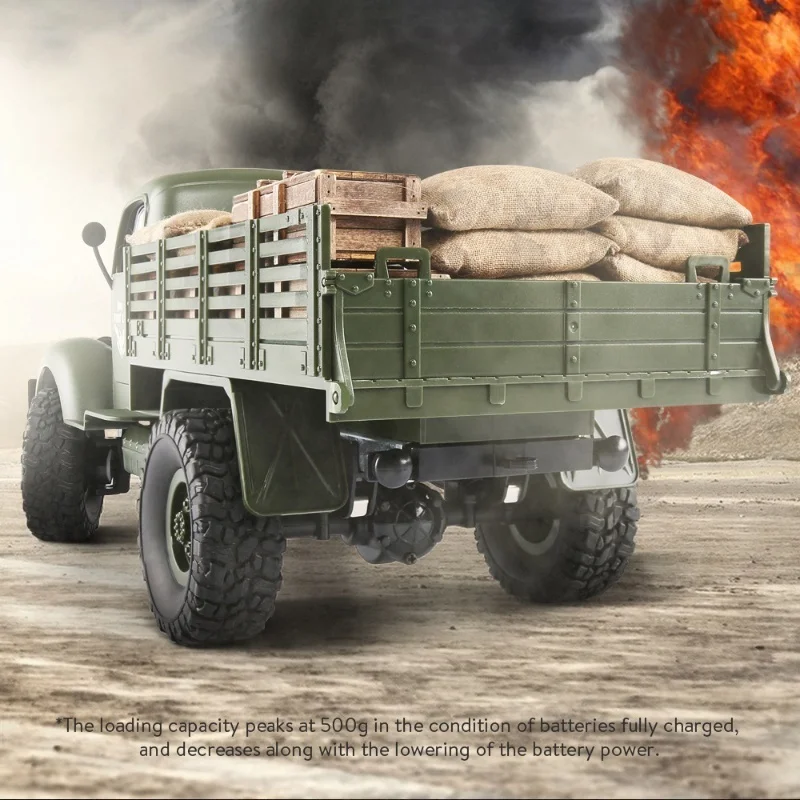 JJRC Q60 Q75 1:16 RCカー シミュレーション THAAD 六輪軍用トラックモデル オフロードクライミング 子供用RCカー おもちゃ クリスマスプレゼント