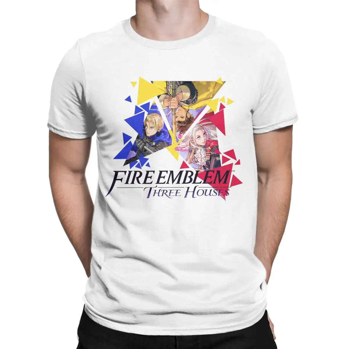 Fashion Fire Emblem Three Houses T Shirt Men Women's Pure Cotton Edelgard Tees Shirt Unique Clothes