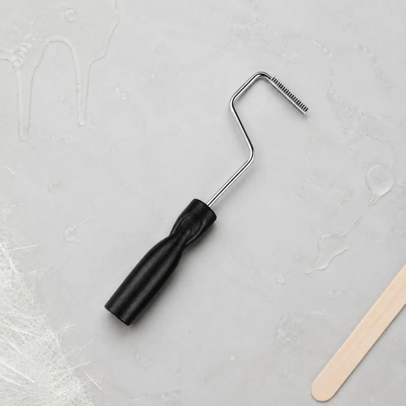 Juego de 3 paletas para laminado, rodillo de resina de fibra de vidrio fácil de usar, rodillo para burbujas de fibra de vidrio, resistente al desgaste para taller, fábrica