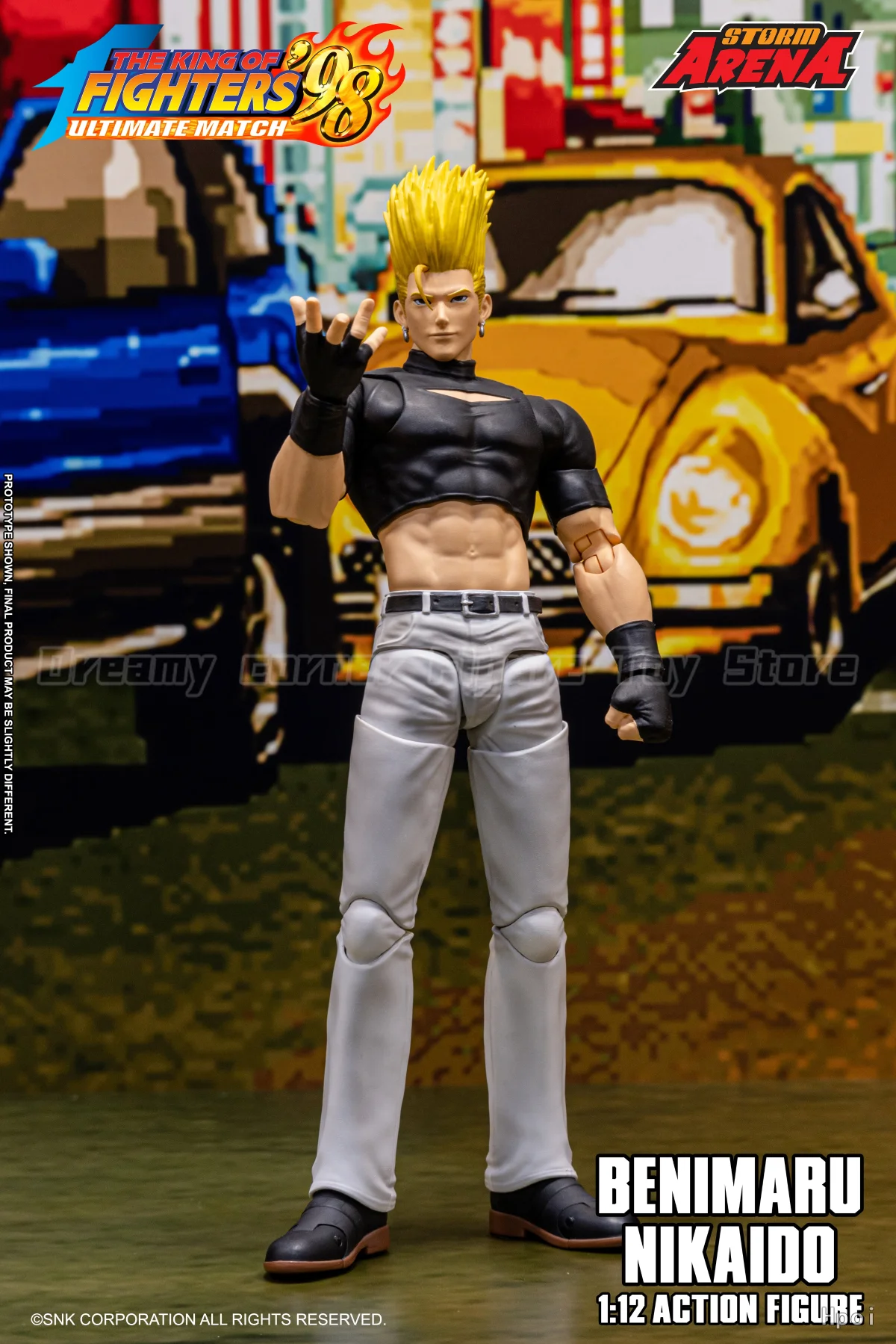 

【Pre-sale】Storm Collectibles STORM ARENA THE KING OF FIGHTERS '98 ULTIMATE MATCH Benimaru Nikaido 1/12 Action Figure