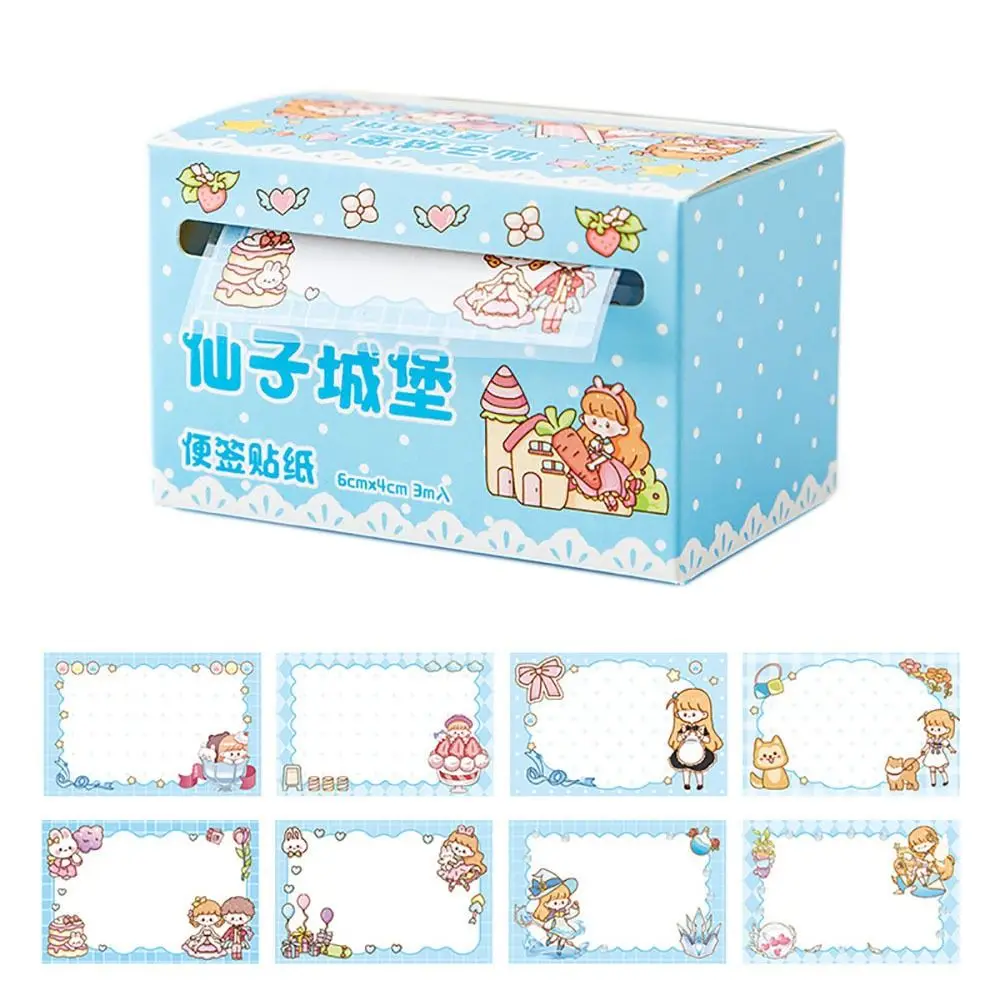 70Pcs/Set High Quality Pull-out Design Sticky Note Full Adhesive DIY Memo Pad Multifunctional Stationery Scrapbook Sticker