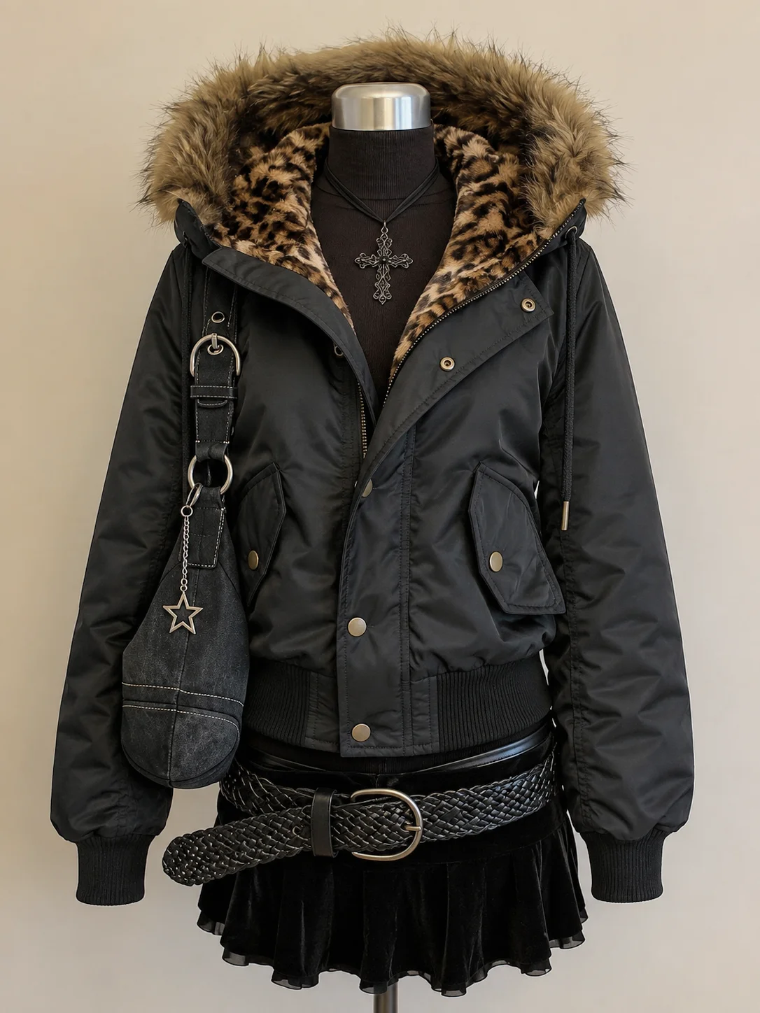 Felpa con Cappuccio Nera Vinta - Vintage Zip Hoodie recensione e prezzo