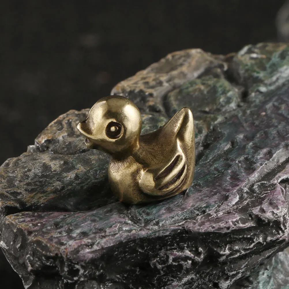 

Ornaments Mini Animals Gold Figurines Copper Home Decor Room Statue Tea Table Desk Nightstand Garden Supplies Feng