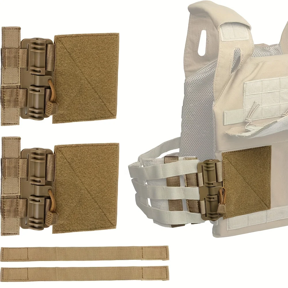 Outdoor MOLLE Vest Quick Release Buckle Set Fast Fit Molle Side Belt Cummerbund Straps For JPC CPC NCP XPC 420 Vest