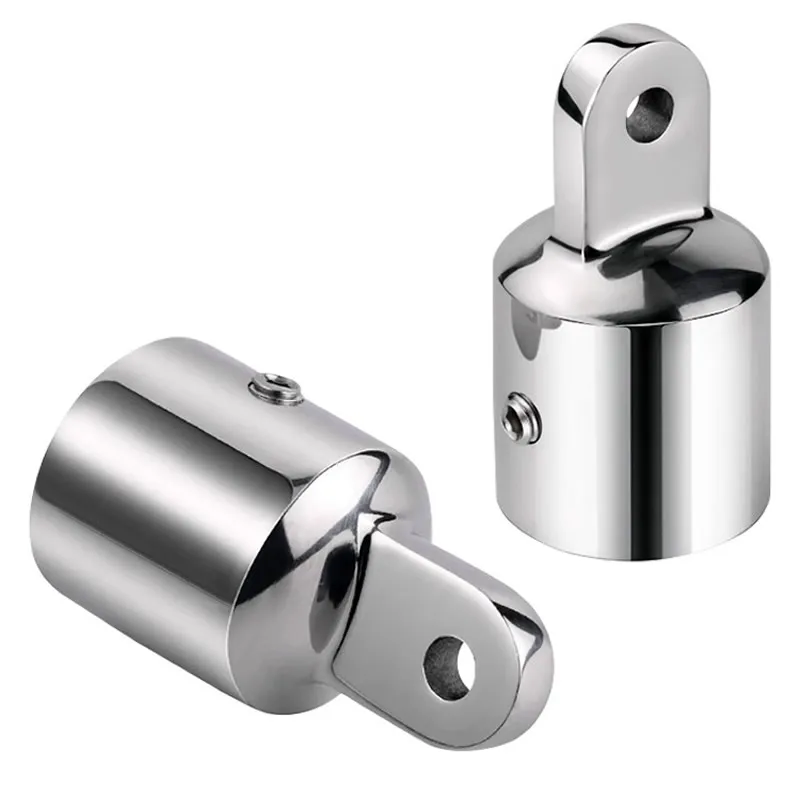 Awning Tube End Connector Cap ID 19 20 22 25 30 32mm 316 Stainless Steel Corrosion Resistant for Boat  RV Yacht Camping Sunshade