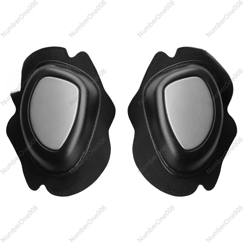 2 pezzi ciclismo protezione del ginocchio moto ginocchiere romanzo cursore rettifica borsa al ginocchio piegatura artefatto borsa per la macinazione