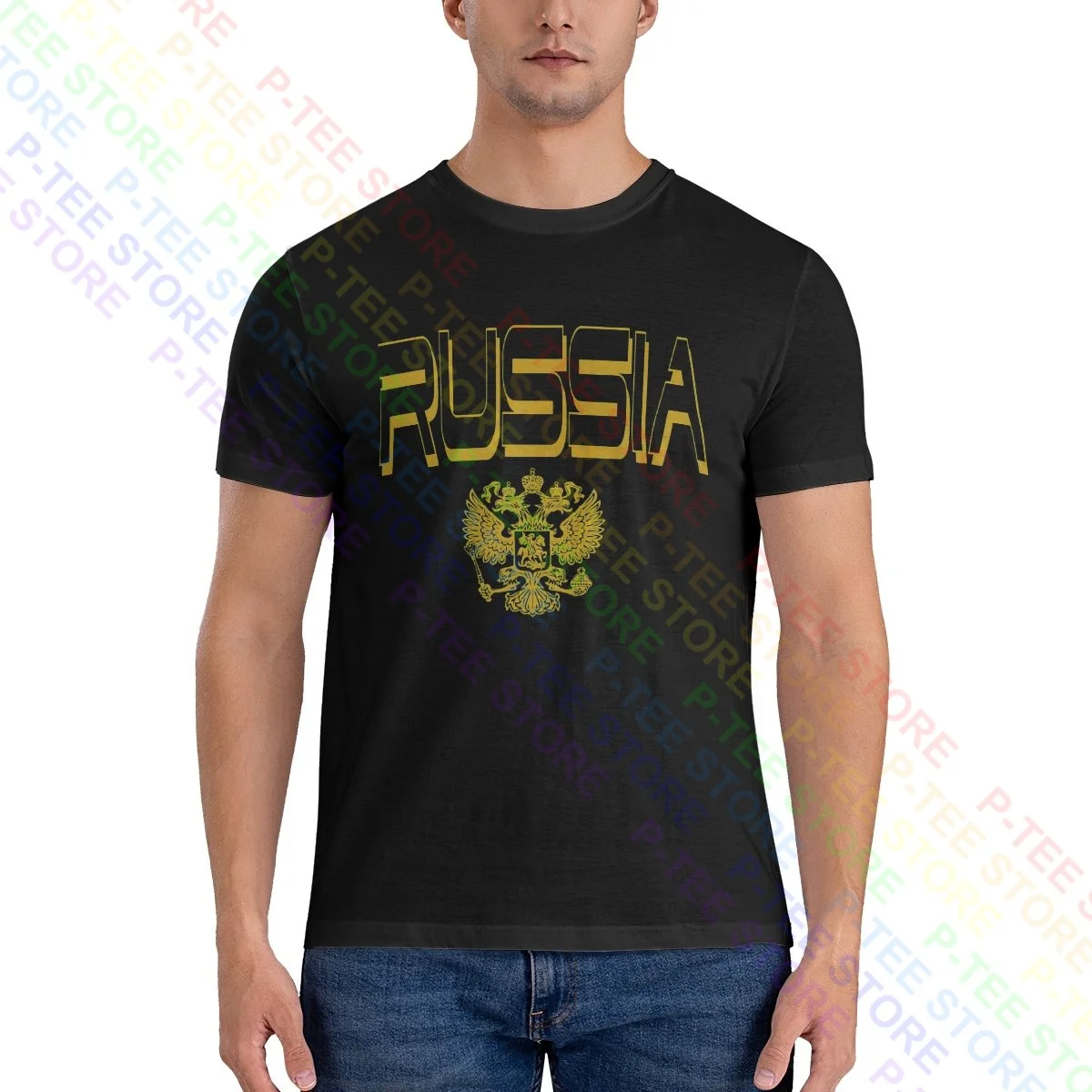 Russie Putin Kremlin Moscou Russie Vladimir Russia Chemise Shirt T-shirt Casual High Quality Tee