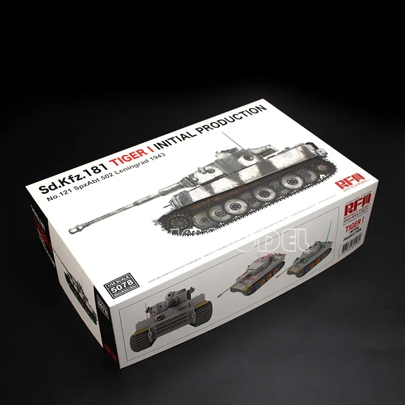 

Модель Ryefield 1/35 комплект танков RM-5078 Tiger 1 Tiger, очень ранний тип 502 Battalion 1943, подходит для военных моделей игрушек, хобби
