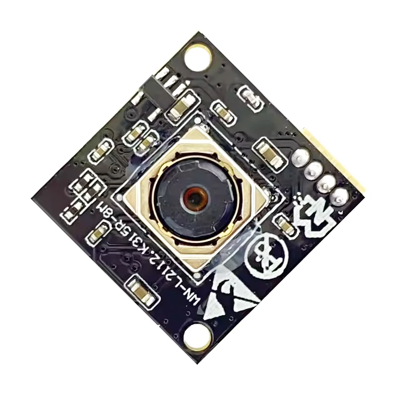 3264Hx2448V 8MP HD 1/3.2 بوصة IMX179 وحدة كاميرا USB ضبط تلقائي للصورة 75 درجة UVC متوافقة، التوصيل والتشغيل لرؤية الماكينة