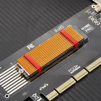 M.2 NVME NGFF 2280 固態硬碟散熱器 鋁製 M.2 SSD 散熱片 帶導熱墊的 M.2 SSD 散熱器 適用於 PS5 桌上型電腦 8 最佳銷售 散熱片 - №2