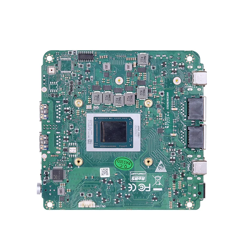 Carte mère Mini PC, processeur 6000/7000, 7735U, 6600H, 7535U, DDR5, écran 4K, fonction WIFI6, 8 cœurs, 1000M Lan, carte mère NUC