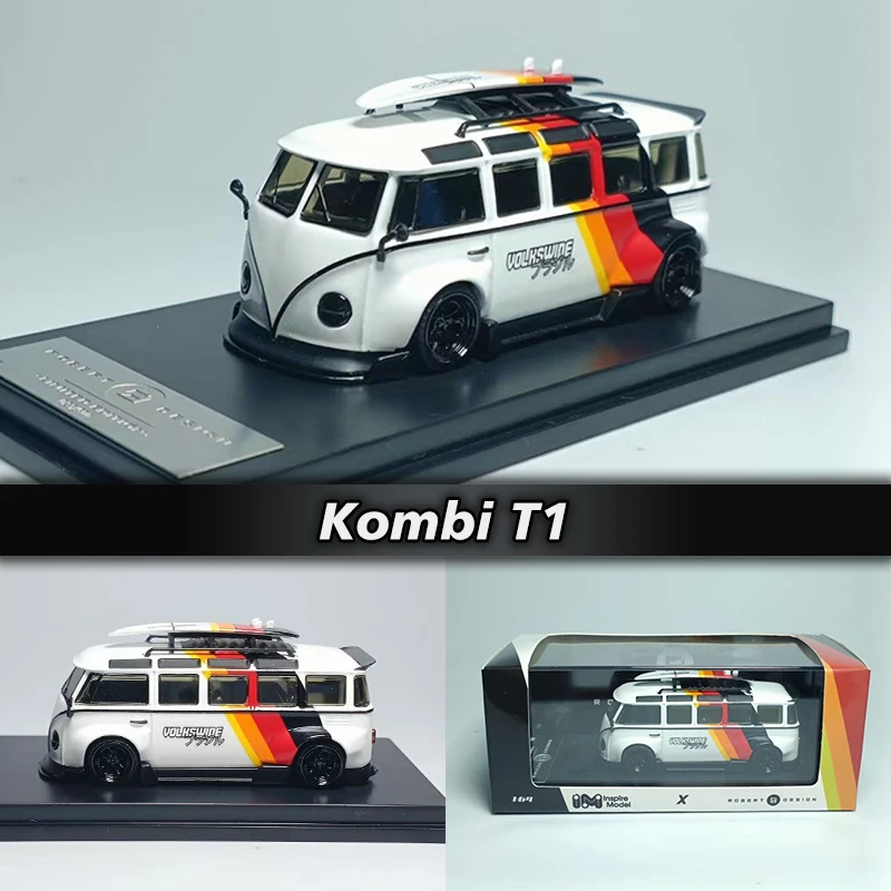 

Inspire In Stock 1:64 Kombi T1 Volkswide German Diecast Diorama Car Model Collection Miniature Carros Toys