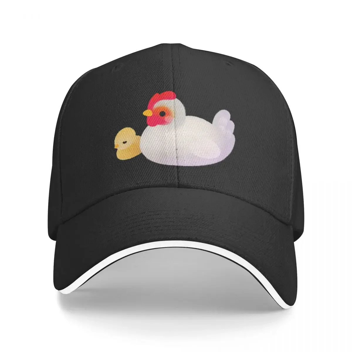 Chicken and Chick - pastel Baseball Cap hard hat birthday beach hat Women Caps Men's