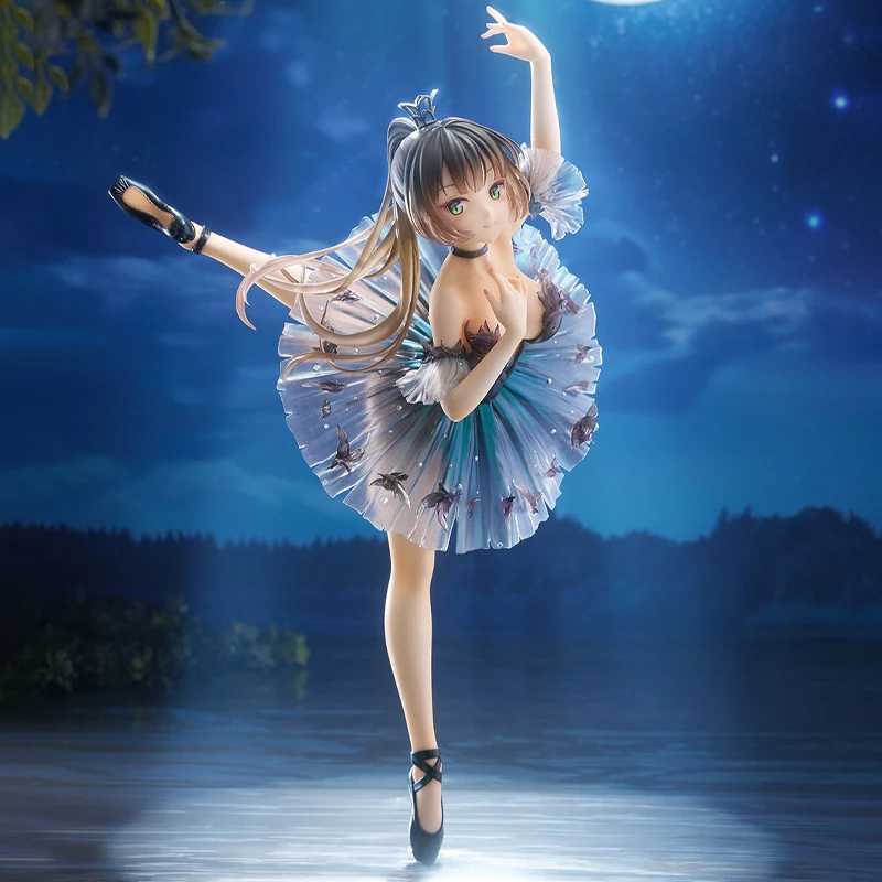 Figura de Anime de 28 cm, Pink Label 5 Black Swan Girl, DreamTech Avian Romance, Patito Gris en el Escenario, Figura de Acción, Muñeca Sexy, Juguetes