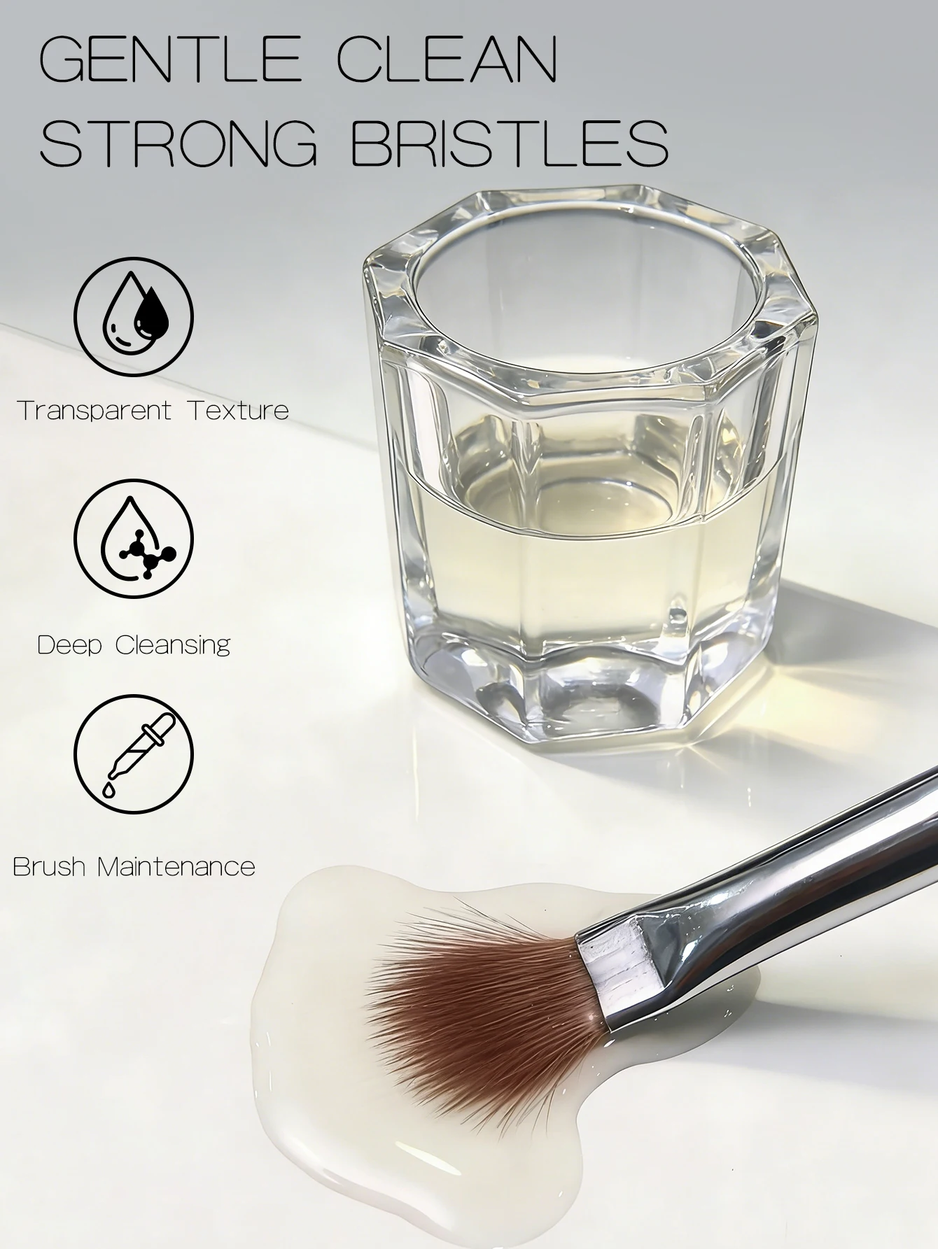 1 Stück 50ml Acryl-Nagelpinsel-Reiniger, Flüssiger Pinselreiniger für Acryl- und Gel-Nägel, Nagelkünstler-Pinselreiniger – Detail 5