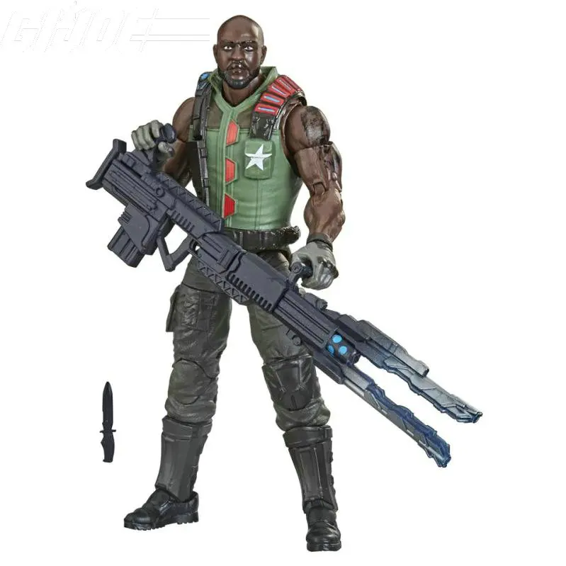 Genuine G.I.Joe GIJoe Roaoblock Action Figure Model Toy 6in Soldier Collection Gift