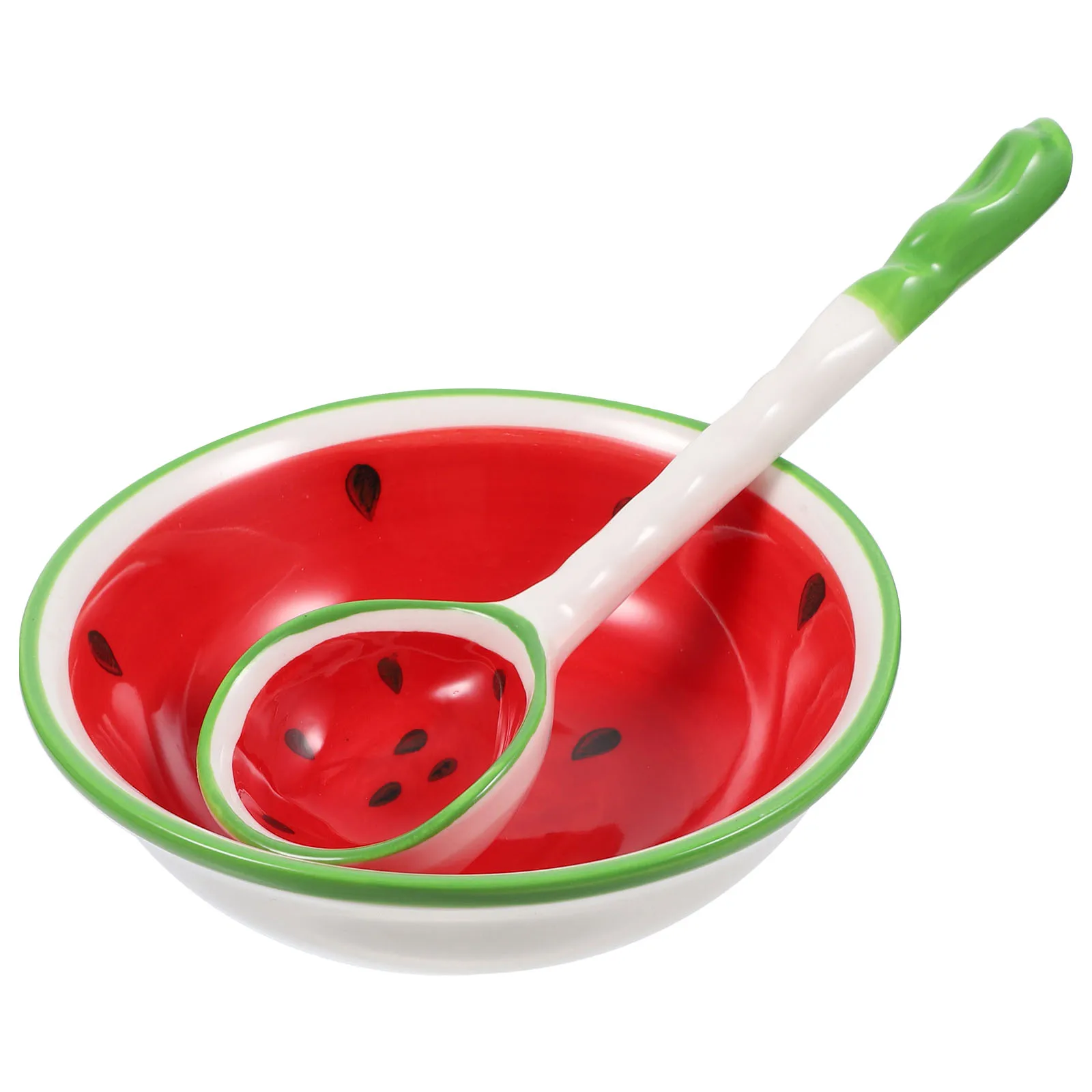 

Decorative Bowls Children's Rice Cute Fruit Ceramic Food Lovely Cartoon Soup Snack Red Kids