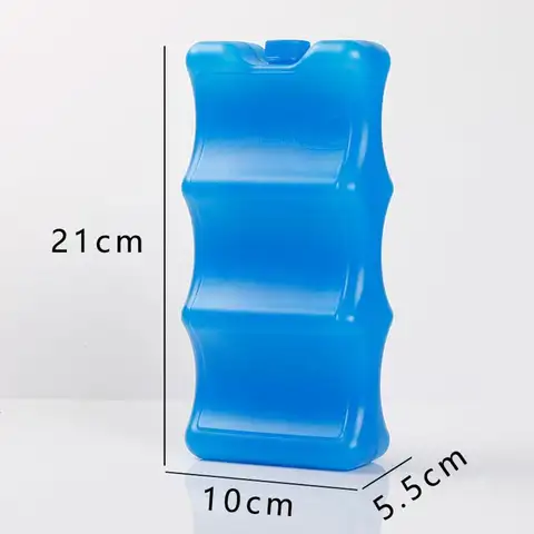 Nya 650ml Gelfrys Isblock Återanvändbara Cool Cooler Pack Bag Vatteninjektion Picknick Reselunchlåda Färsk Matförvaring 12 best sales kall gel - №6