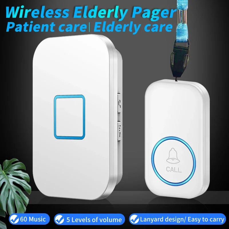 CACAZI Old Man Patient SOS Intelligent Alert Emergency Call Button Wholesale Smart Home Elderly Emergency Wireless Panic Button