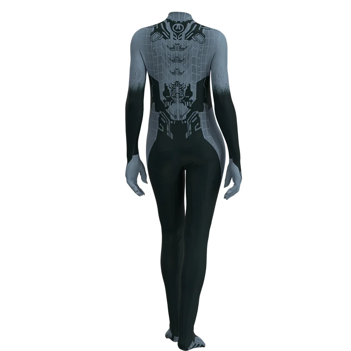 Game Cortana Cosplay Jumpsuit Costume Artificial Intelligence Robots Cortana Bodysuit Women Halloween Carbival Roleplay Outfits