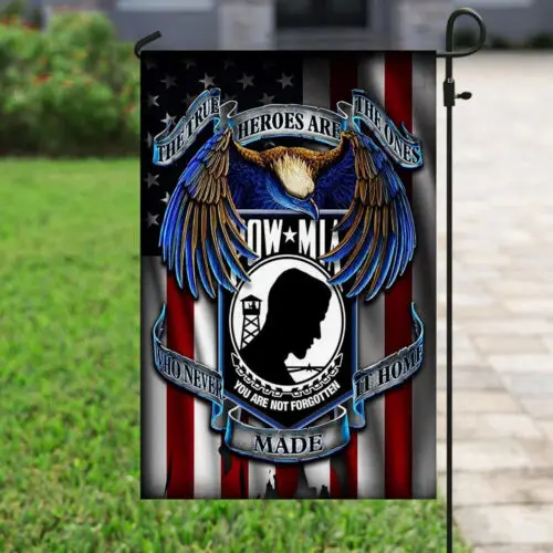 Pow Mia – You Are Not Forgotten Flag Garden Flag - House Flag