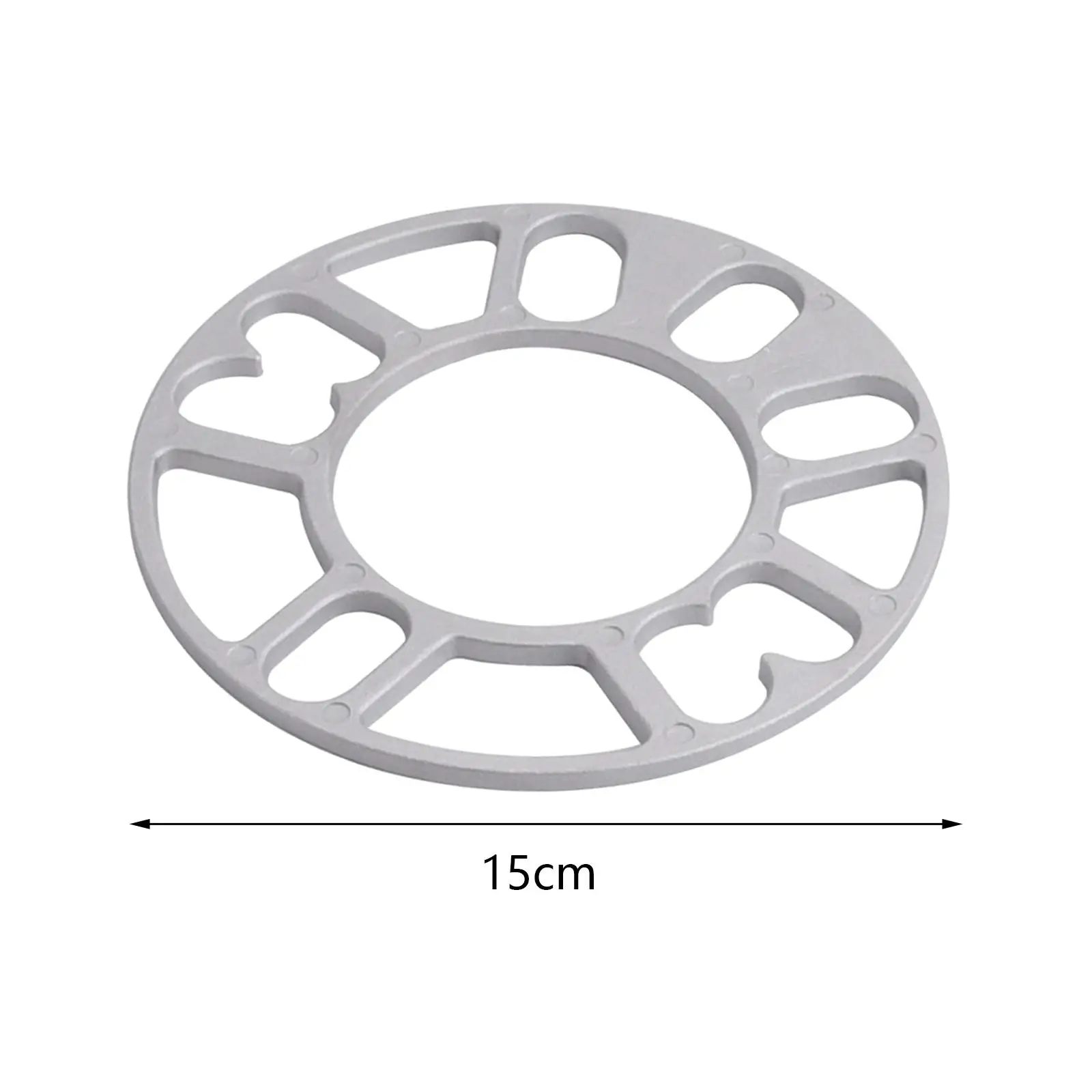 Car Wheel Spacer Shims Plate Car Repair Aluminum Shims Hub centric Spacer Wheel Adapter for Most 4 Lug 5 Lug Wheels/rims