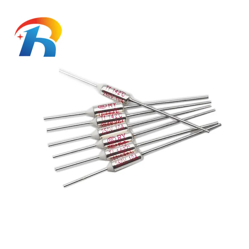 10~100Pcs Temperature RY 10A 250V Tf Thermal Fuse 60C 72C 77C 94C 99C 100C 113C 121C 133C 142C 157C 172C 192C 216C 240C 300C