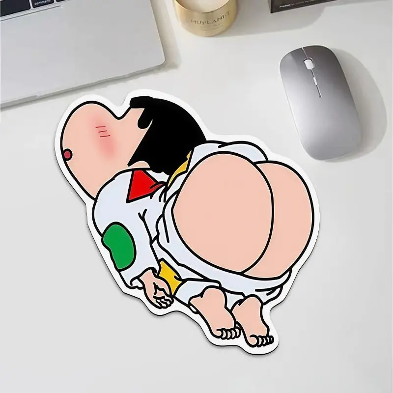 Xiaoxin Pencil Mouse Pad - Special-shaped Small Size Office Desktop Pad for Computer Keyboard Anti-slip Desk Pad