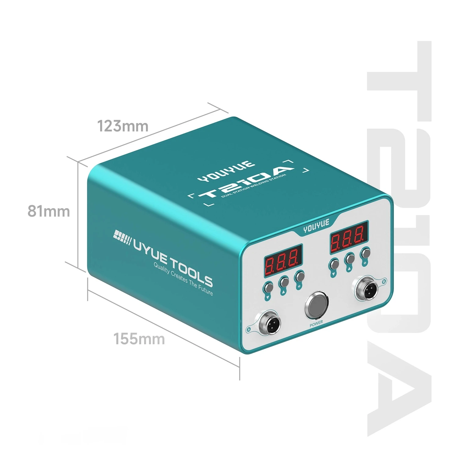 

UYUE T210A 120W Digital Soldering Station Dual Output 100-480°C Auto Sleep for Electronics