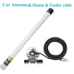 Nagoya NL-350 Fiber Glass Aerial Antenna Dual Band PL259 Connector for TH-7800 KT-5000 TH-8600 KT-8900 Two Way Radio Accessories