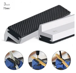 New 3 inch Vise Jaws with Strong Magnetic Universal Soft Vice Jaws Pads Covers Multi-Purpose Protector for Any Metal Vice 2PCs