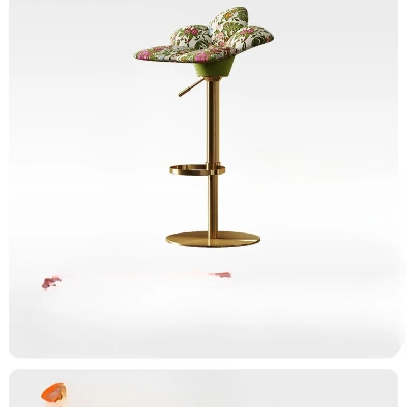 Medieval bar chair, designer's high sense, rotatable lifting bar chair