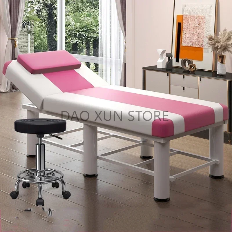 Cama de massagem dobrável para beleza Spa, colchões cosméticos, móveis de beleza, pedicure, espreguiçadeira tatuagem, profissional, MQ50MB