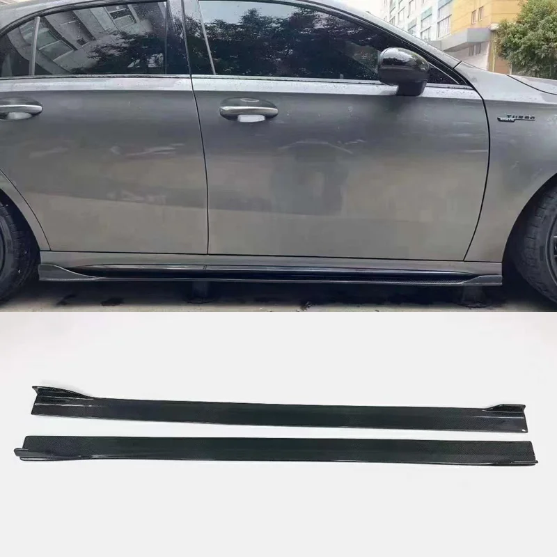 

FD Division W177 A180 A200 A250 Carbon Fiber Side Skirt for A-Class 2019-2023