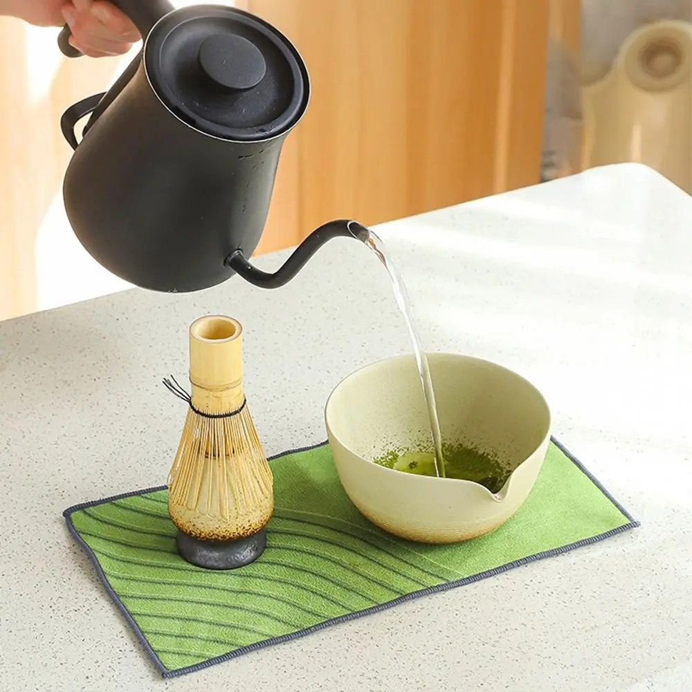 

4 шт. новый бамбуковый керамический японский чайный сервиз матча многоразовый безопасный венчик матча пищевой японский Chasen