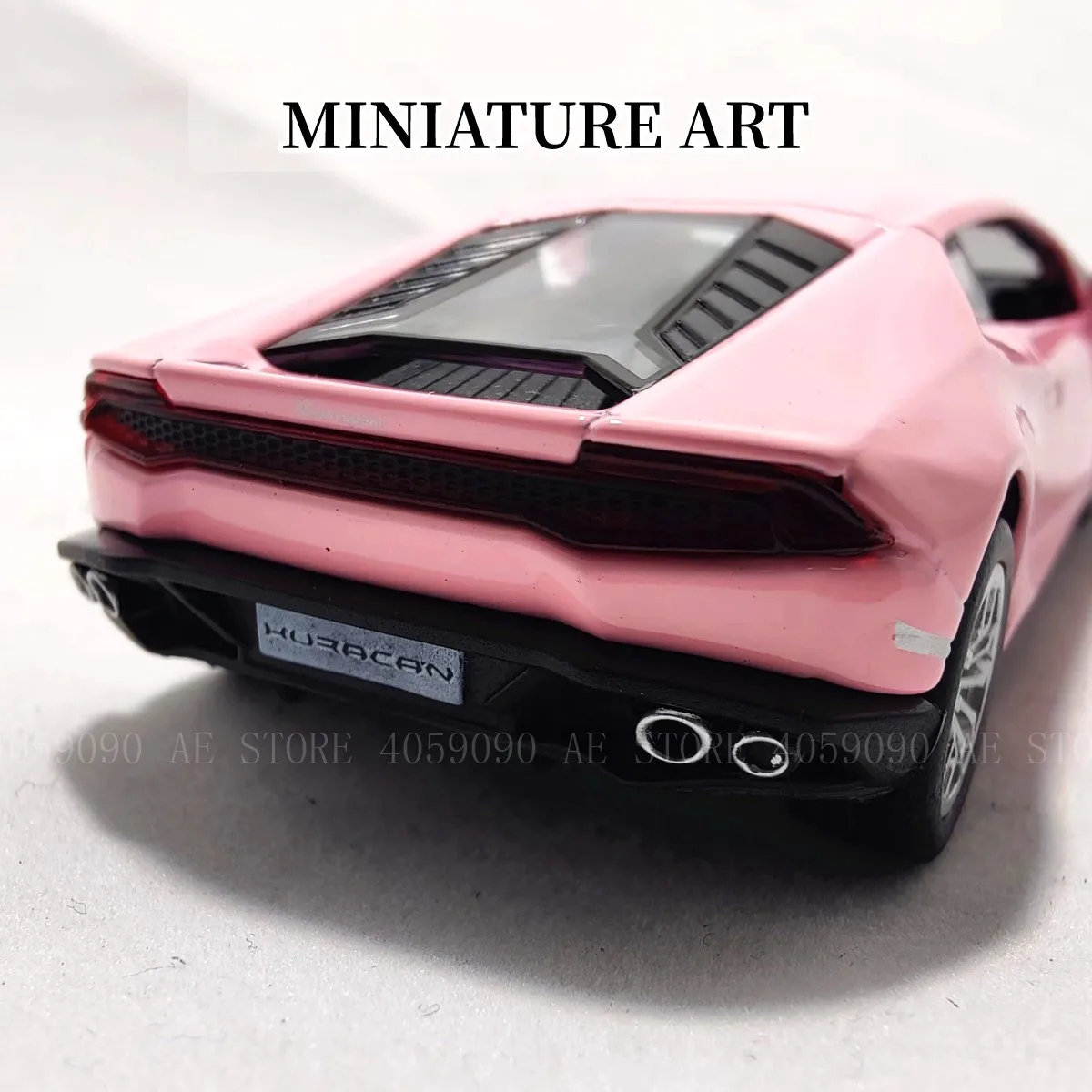 1:36 Lamborghini Huracan Metal Diecast Car Model Repilca Scale Miniature Collection Vehicle Hobby Kid Toy for Boy Xmas Gift