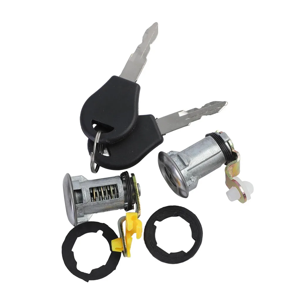 As Shown Door Lock Cylinder Easy Installation 1 Piece Included Check OE Before Purchasing For Nissan D21 1987-1994