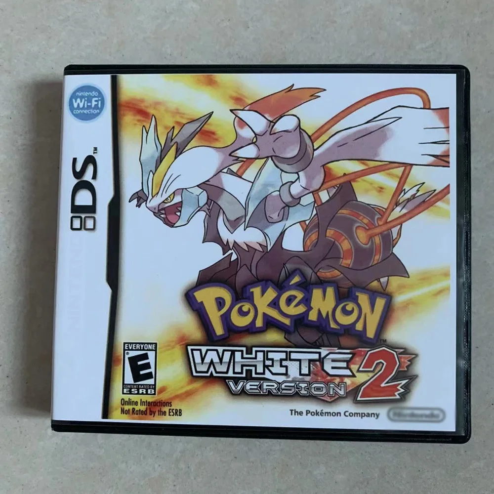 #NDS Game Card Pokemon Game Card Pokemon Black 2 Pokemon White 2 Pokemon Legacy Edition USA Version For NDSL 2DS 3DS view 6