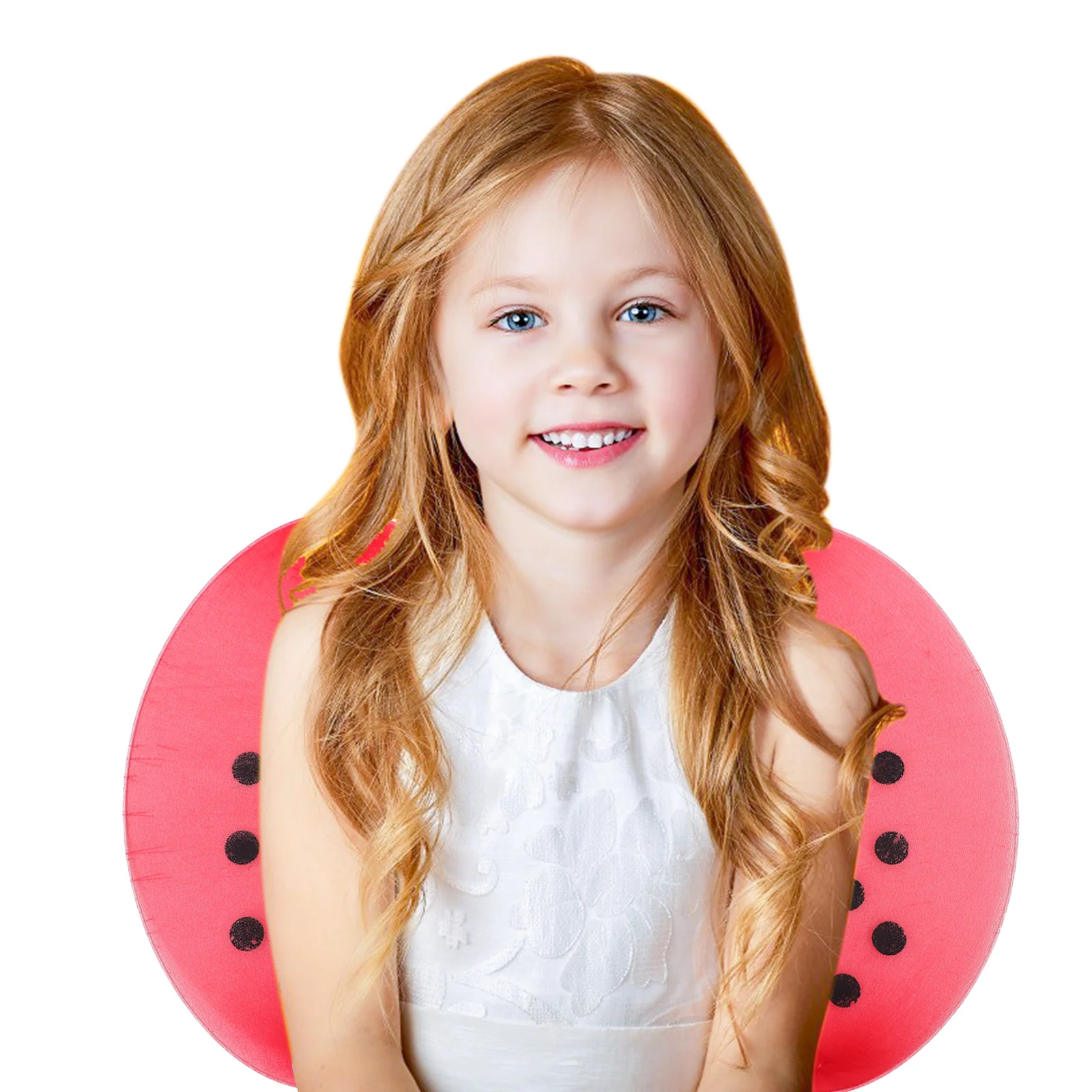 Składane skrzydła biedronki dla dzieci, dziewcząt, lekkie, wygodne, na Halloween, imprezę maskaradową, dodatek do kostiumu, sukienka urodzinowa.