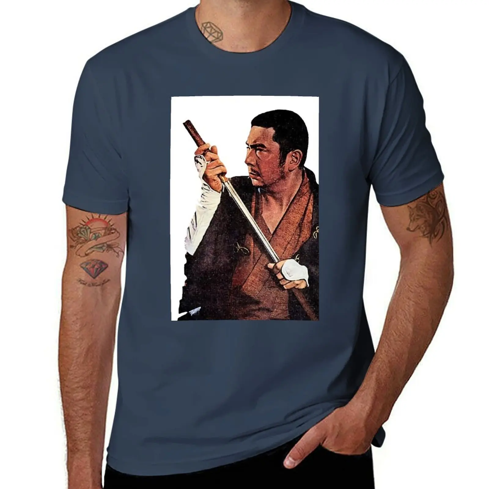 

Zatoichi T-Shirt man t shirt summer man t shirts graphic t shirt man casual T-Shirt