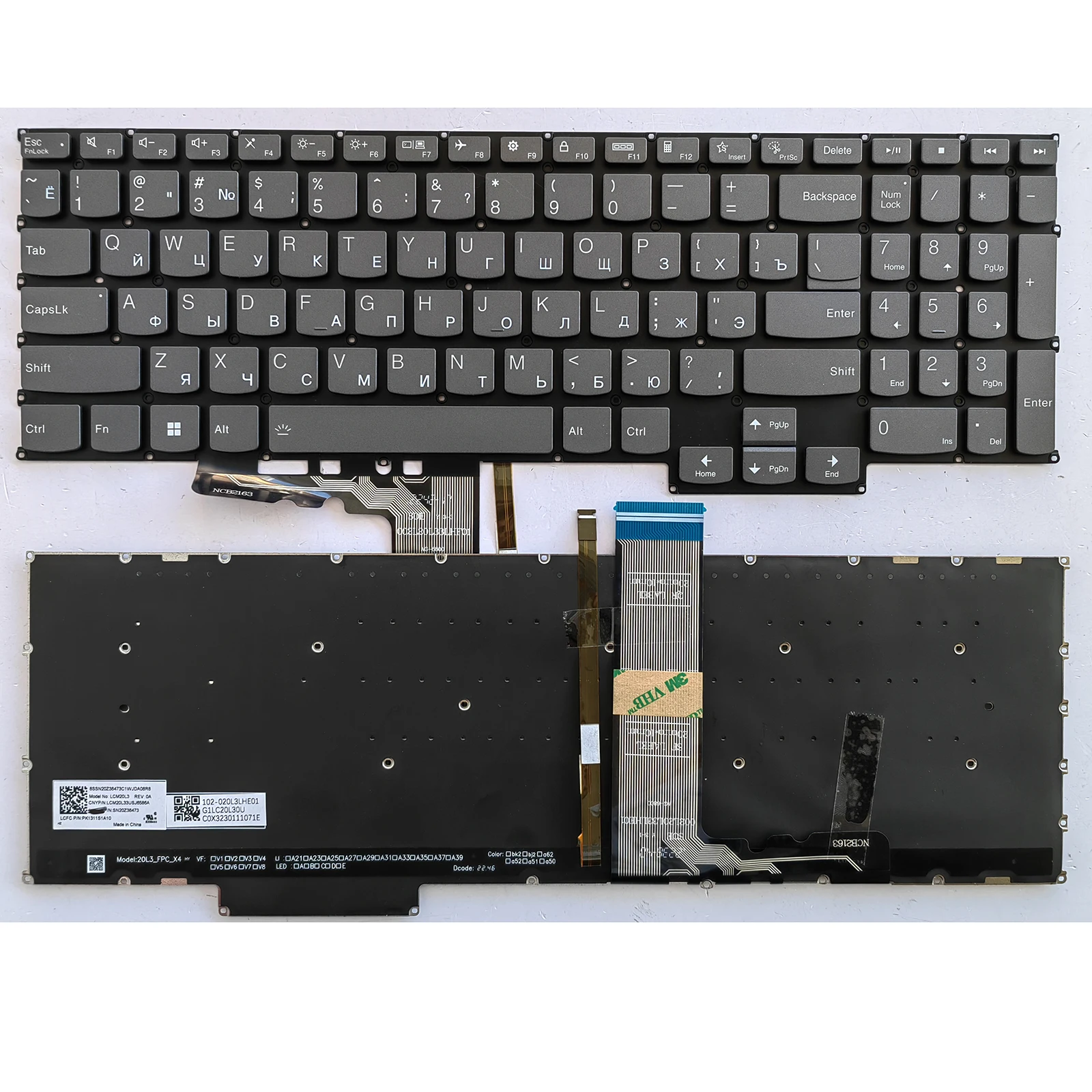

US RU layout for Lenovo Thinkbook16P G2 G3 G4 G5 Thinkbook 16 G2 G3 G4 G5 Thinkbook Pro16 ARH7 ACH7 IMH9 Laptop keyboard