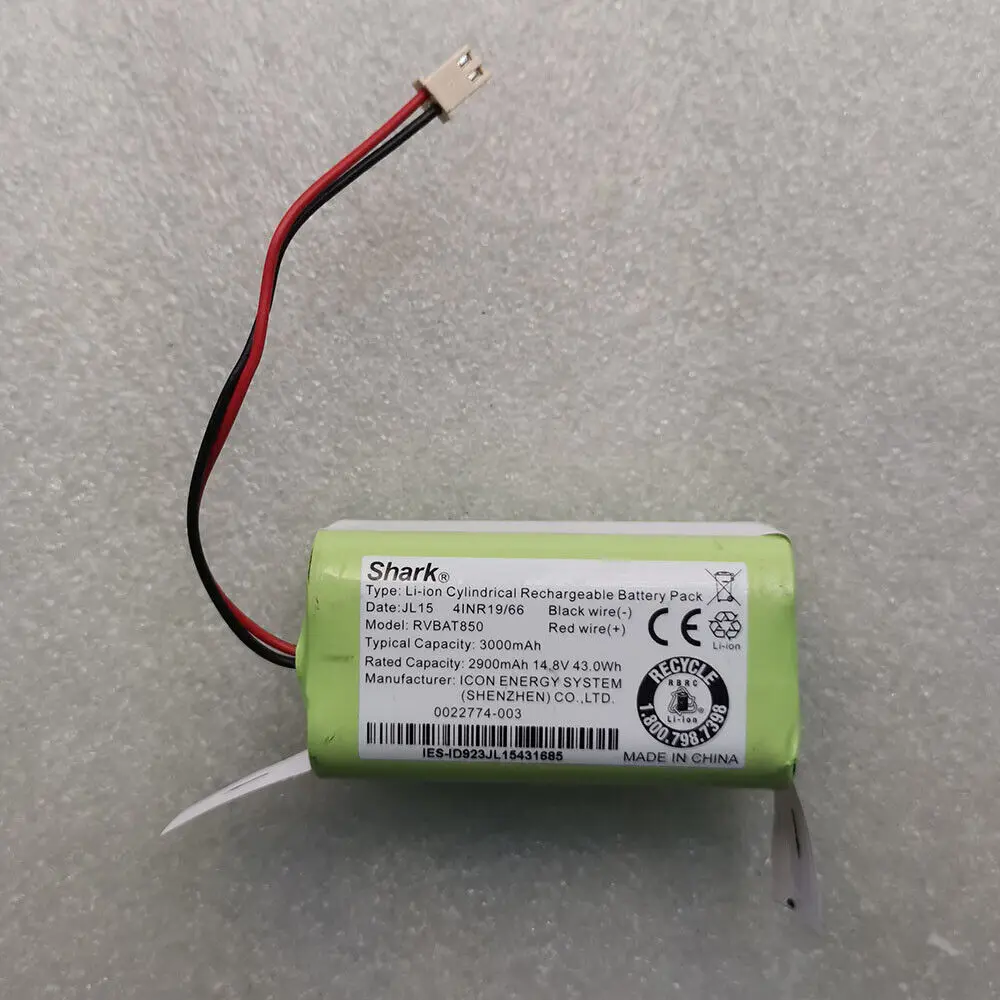 

new original 14.8V 3000mah RVBAT850 JL15 for shark batteries