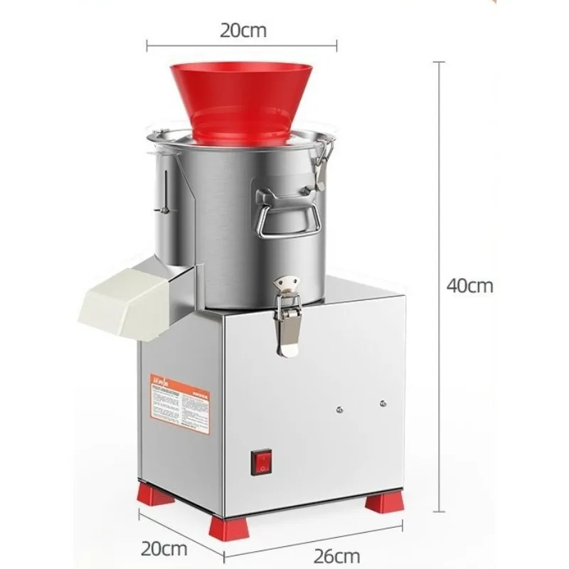 Commercial Cabbage Chopper Electric  Vegetable Slicer Granulator Multifunction Cut Meat Grinder Machine