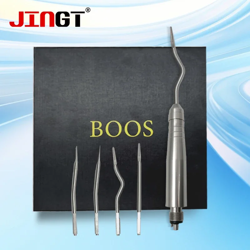 

JINGT Highly Cost-Effective Pneumatic Tooth Extractor with 5-piece Assorted Tips for Easy Extraction