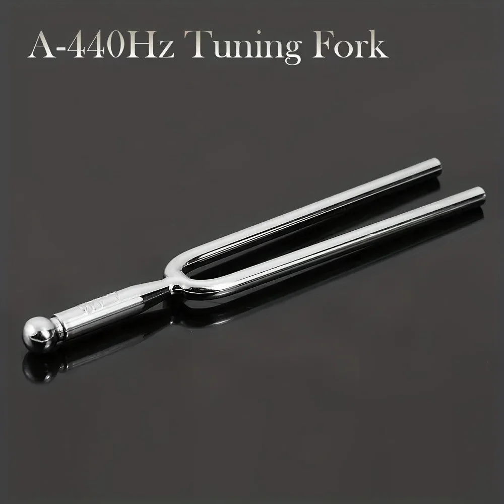 Standard A 440 Hz Tuning Fork Violin Viola Cello A Tone Tuner Stainless Steel Musical Instrument Accessories Gift