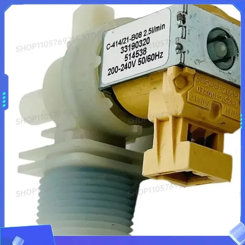 1pcs New Washing Machine Inlet Valve Compatible with 514538 Replacement Part for Washer Water Intake Solenoid Valve
