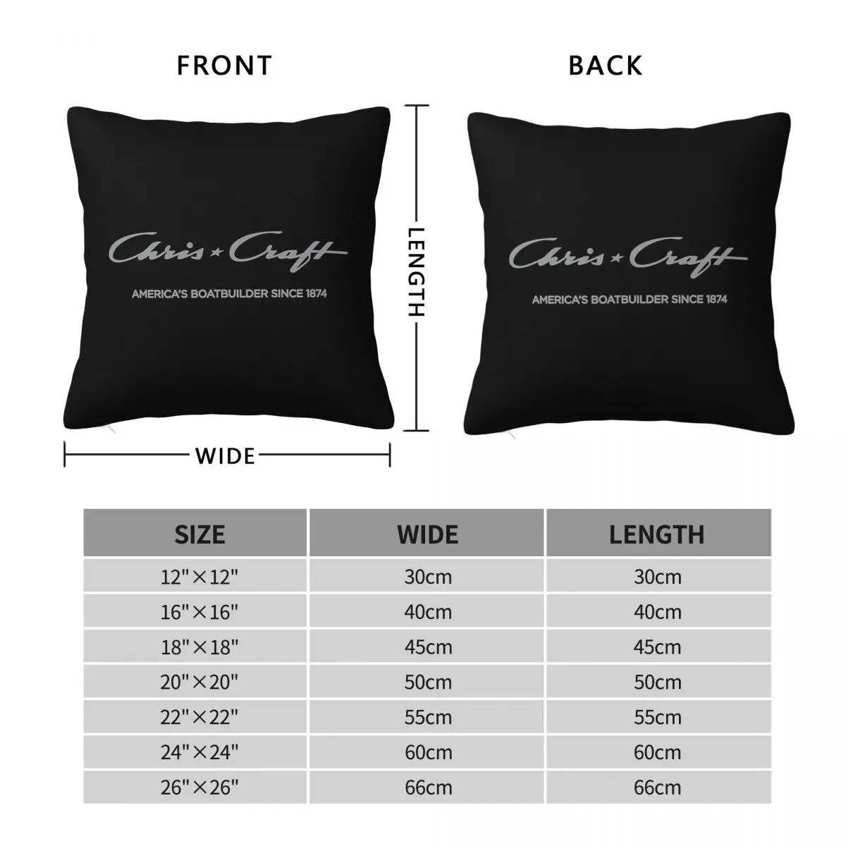 Chris Craft Boats Square Pillowcase Polyester Linen Velvet Pattern Zip Decorative Throw Pillow Case Sofa Seater Cushion Cover