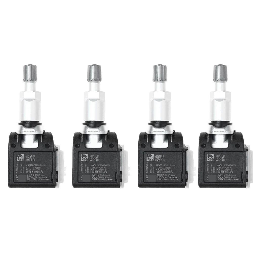 

4Pcs 6887147 Tire Pressure Sensor 36106887147 6876955-01 6876955-02 TPMS for BMW F40 G42 NB2 G20 G22 G30 F12 G11 G70 G15 G26 G01