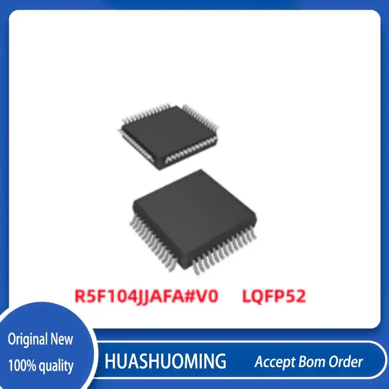 NEW 2Pcs/Lot  R5F104JJAFA#V0    R5F104JJA  LQFP52