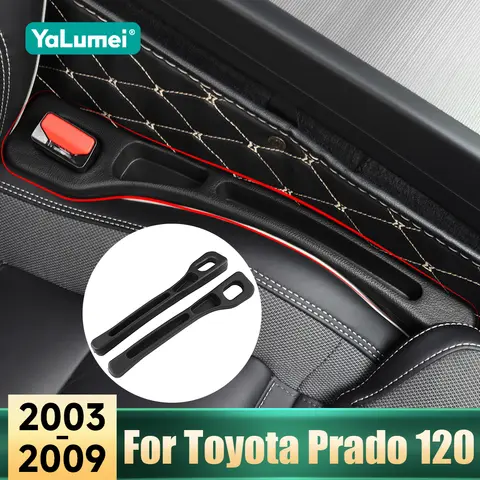 For Toyota Land Cruiser Prado 120 FJ120 2003 2004 2005 2006 2007 2008 2009 Car Seat Gap Anti-leak Stopper Slot Gap Accessories